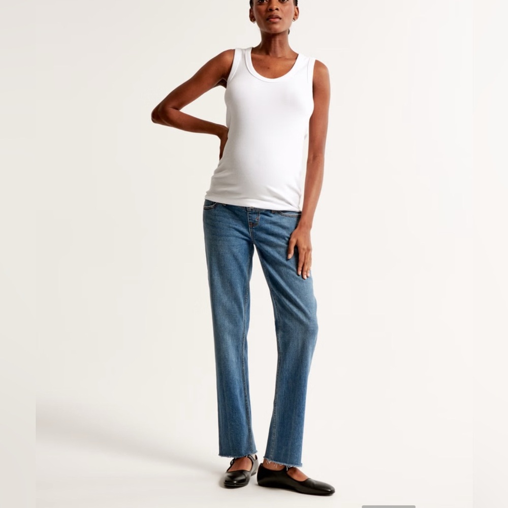 Abercrombie & Fitch maternity Straight Jeans size 31 (12) - Picture 9 of 9